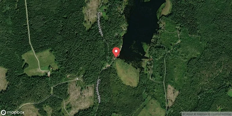 Satellitbild över Strömarbadet i Tierp
