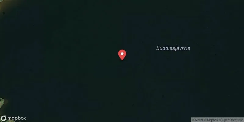 Satellitbild över Suddesjaur i Arvidsjaur
