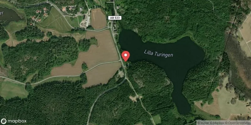 Satellitbild över Sundsviksbadet i Nykvarn