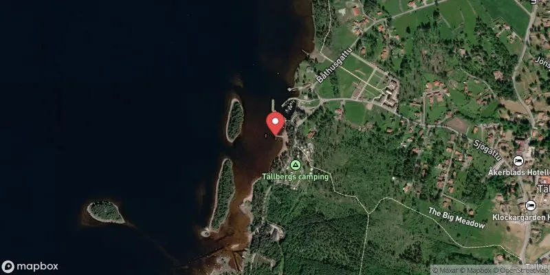 Satellitbild över Tällberg i Leksand