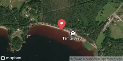 Tämta badplats, Säven
