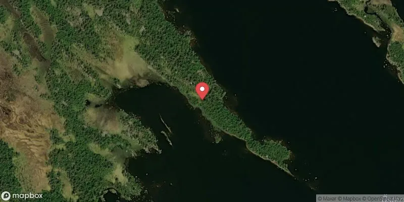 Satellitbild över Tändalssjön i Härjedalen