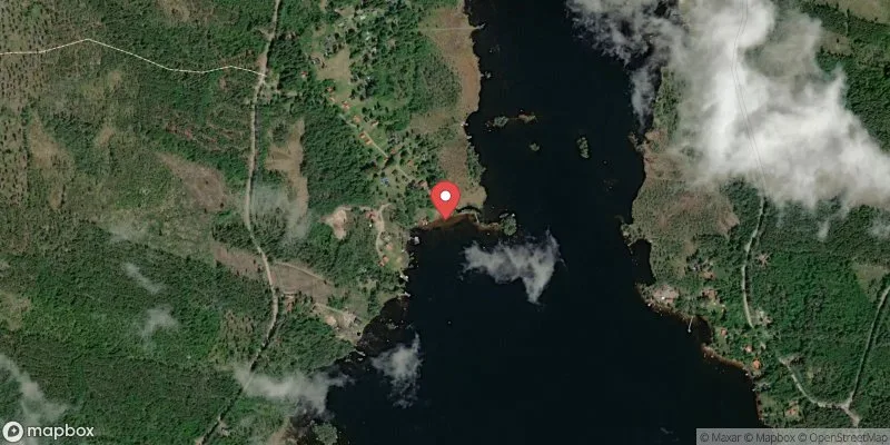 Satellitbild över Tansen i Gagnef