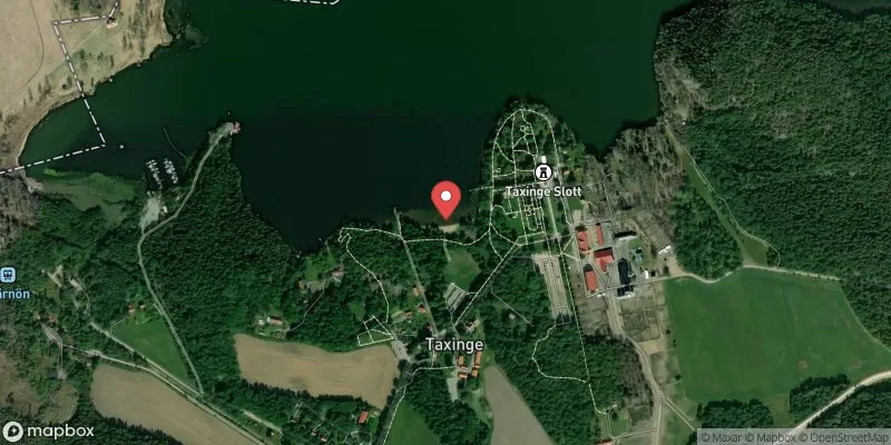 Satellitbild över Taxingebadet i Nykvarn