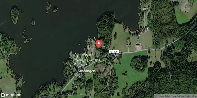 Satellitbild över Tjällmo, Småängsbadet i Motala