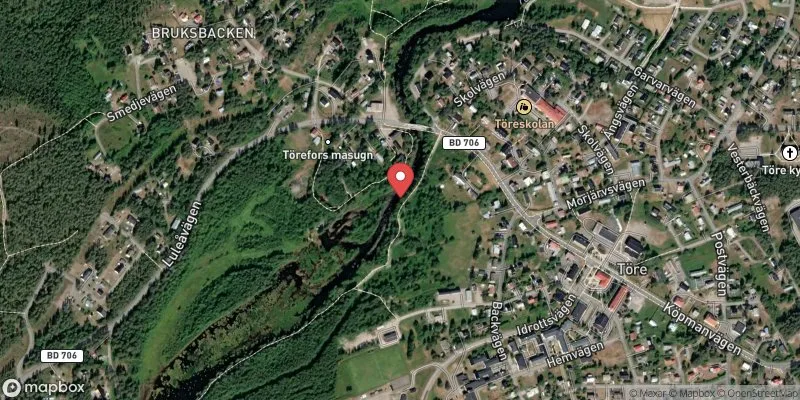 Satellitbild över Töre älv i Kalix