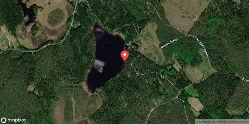 Satellitbild över Torshytte-Dammsjön i Hofors