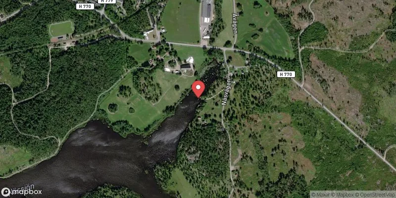 Satellitbild över Totebo badplats (Nässjön) i Västervik