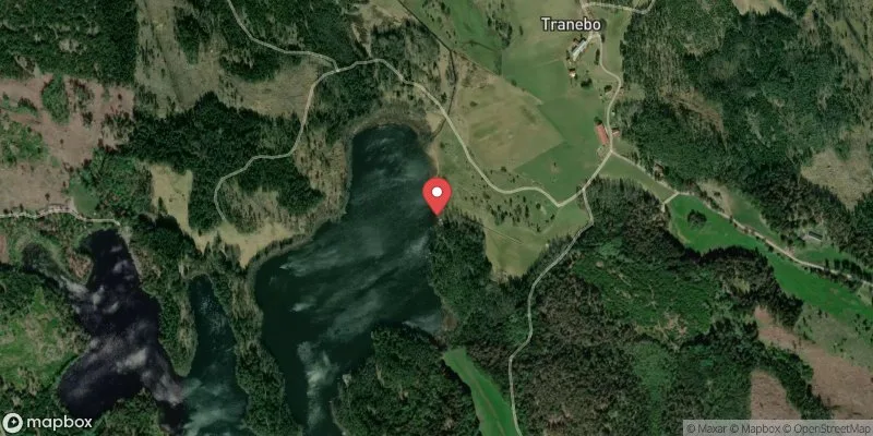 Satellitbild över Transjön i Kinda