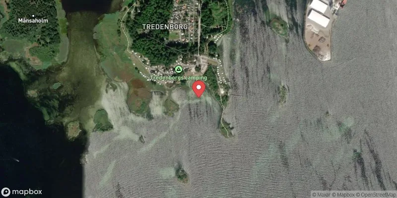 Satellitbild över Tredenborg V i Sölvesborg