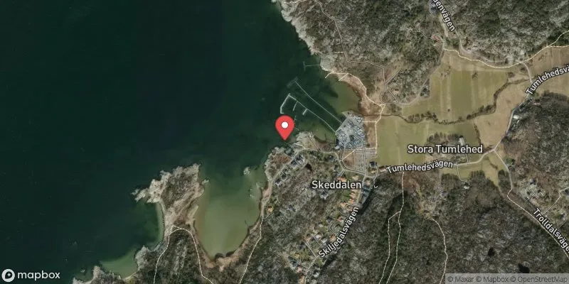 Satellitbild över Tumlehed i Göteborg