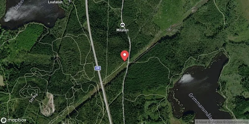 Satellitbild över Ubbemålasjön, Loafallet i Emmaboda