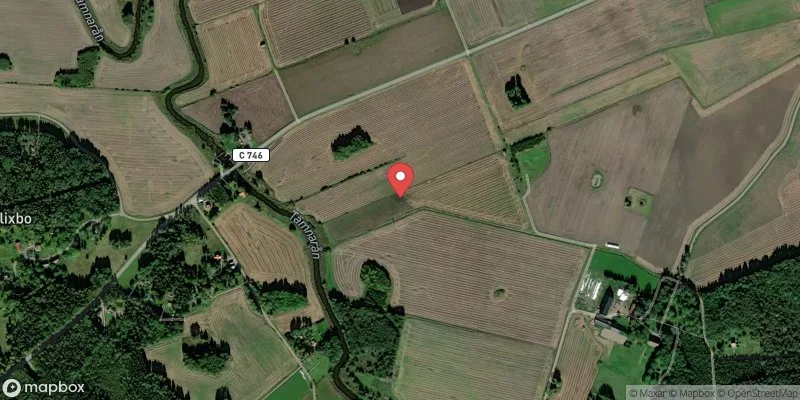 Satellitbild över Ubblixbo i Tierp