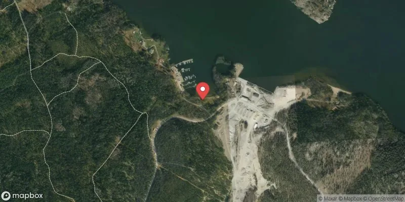 Satellitbild över Underåsbadet i Södertälje
