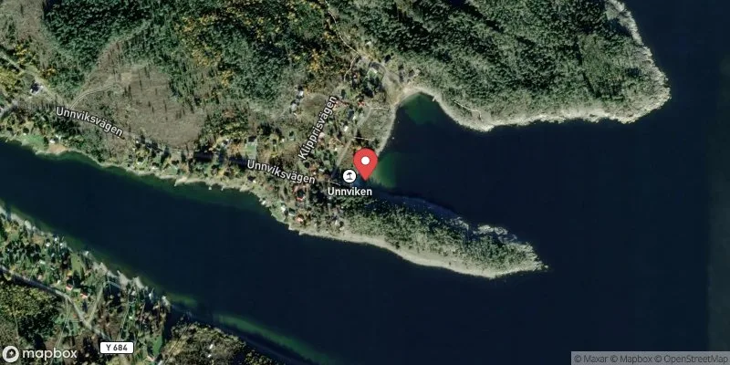 Satellitbild över Unnviken i Timrå
