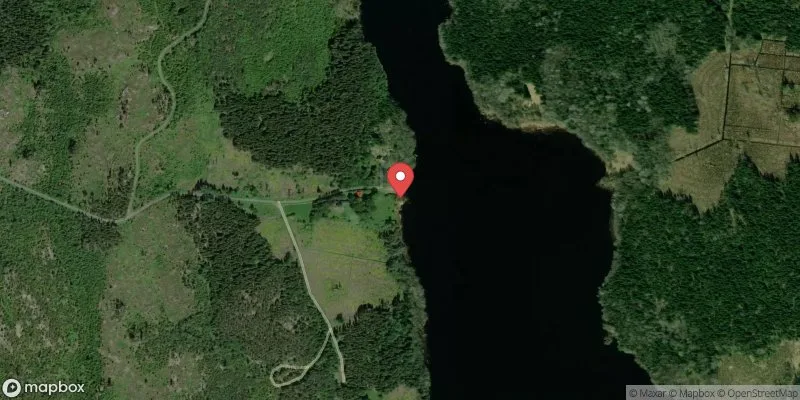 Satellitbild över Vällenbadet i Östhammar