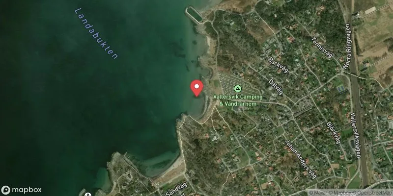 Satellitbild över Vallersvik i Kungsbacka