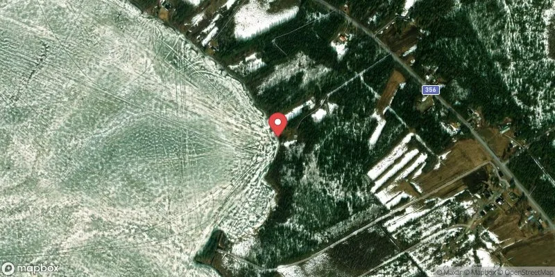 Satellitbild över Vändträsk i Boden