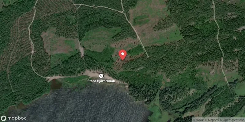 Satellitbild över Vänern, Björnrukan i Karlstad