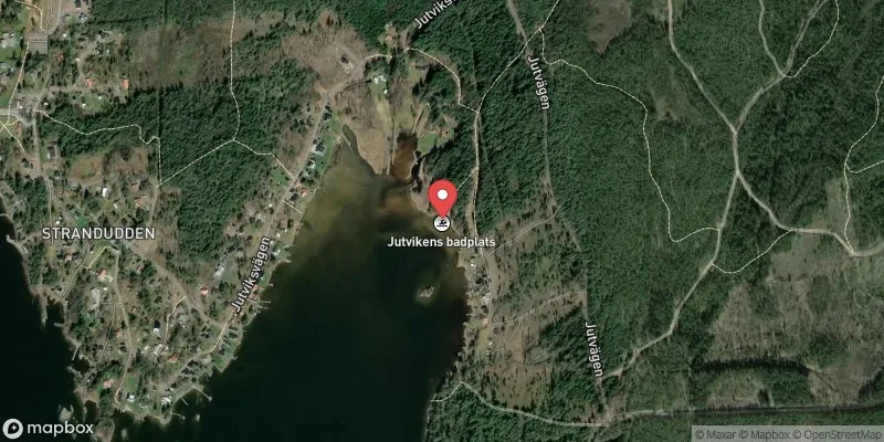 Satellitbild över Vänern, Jutviken i Kristinehamn