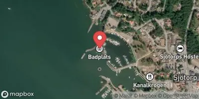 Badplats i Mariestad
