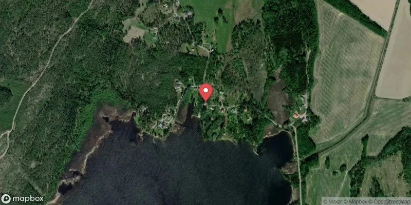 Satellitbild över Vänern, Strandvik i Karlstad