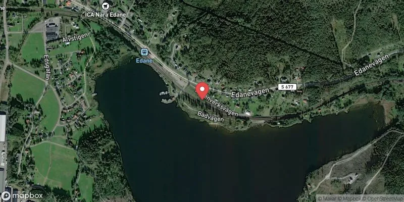 Satellitbild över Värmeln Edane i Arvika