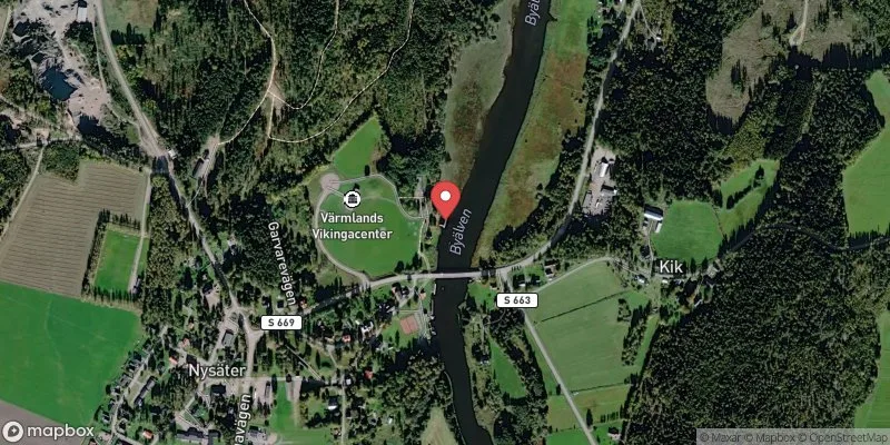 Satellitbild över Värmlands Nysäter i Säffle