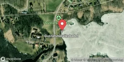 Västra Lången, Gustavsnäsbadet