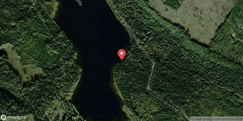 Satellitbild över Västra Lövsjön i Sundsvall