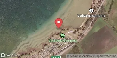 Vätterviksbadet, udden