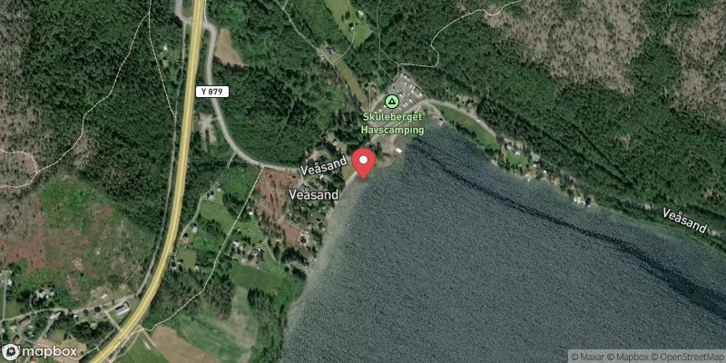 Satellitbild över Veåsand i Kramfors