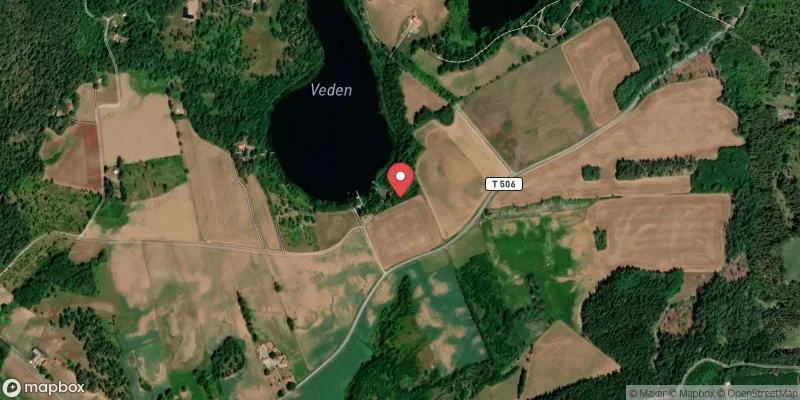 Satellitbild över Veden i Askersund