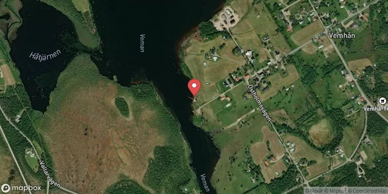 Satellitbild över Veman, Vemhån i Härjedalen