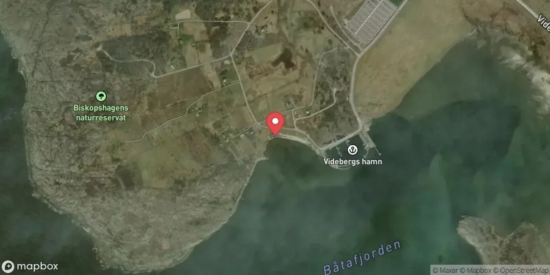 Satellitbild över Videberg i Varberg