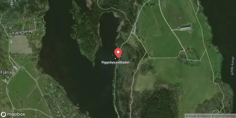 Satellitbild över Viggebysand, Järnlunden Viggeby i Linköping