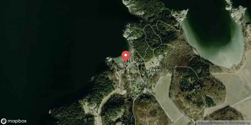 Satellitbild över Viken i Uddevalla