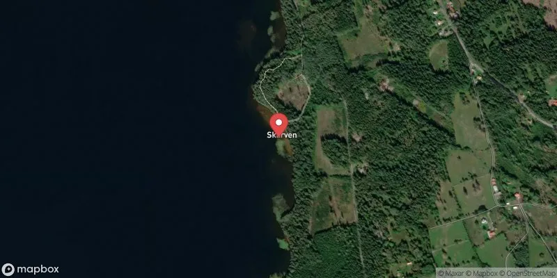 Satellitbild över Viken, Skarven i Karlsborg