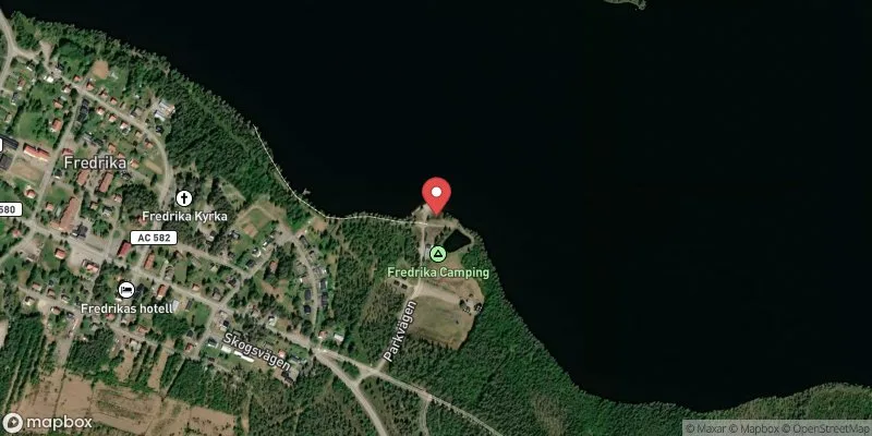 Satellitbild över Viska i Åsele