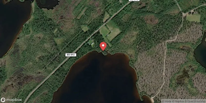 Satellitbild över Vivungi i Kiruna
