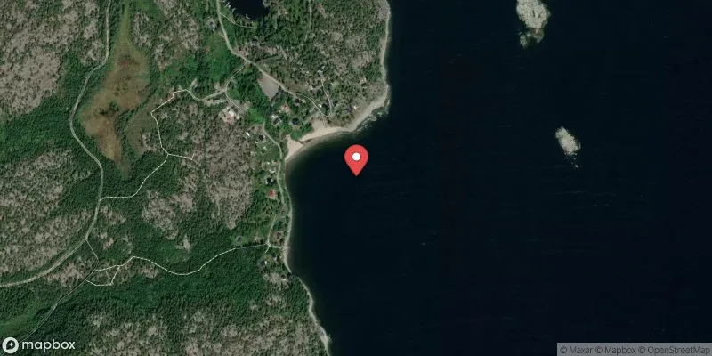 Satellitbild över Ytterfäll, Svartviks badplats i Härnösand
